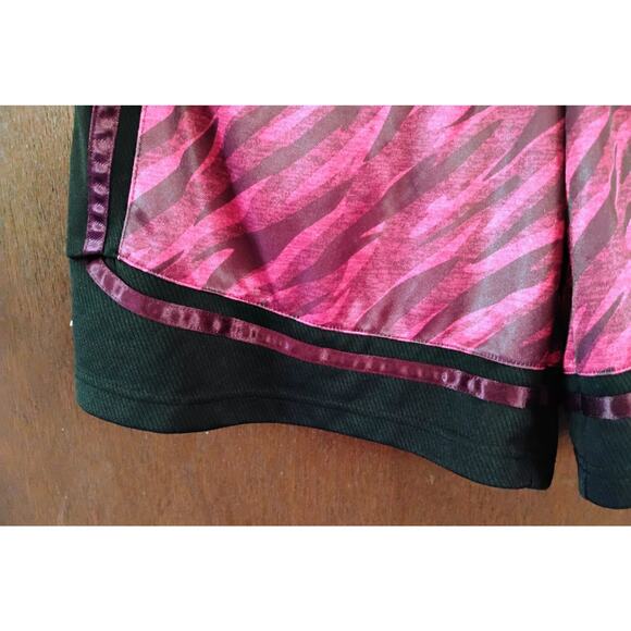 XL Maroon And Black "AND 1" Basketball Shorts. Hip Hop. Rap. Y2k Drawstring. NBA - Picture 16 of 16